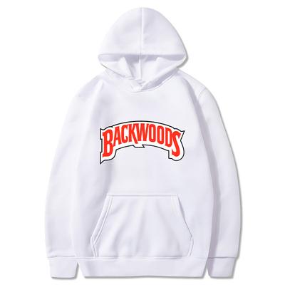 Backwoods Hoodies Women Unisex Fashion Letter Graphic Printed Sweatshirts Women Casual Harajuku Streetwear Hooded Pullover Sportwear