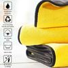 10/20PCS Car Wash Towels Cleaning Cloth Absorbent Dry Cloth General Purpose Microfiber Towel Thickened Yellow 30/40/60cm 1-10 pcs