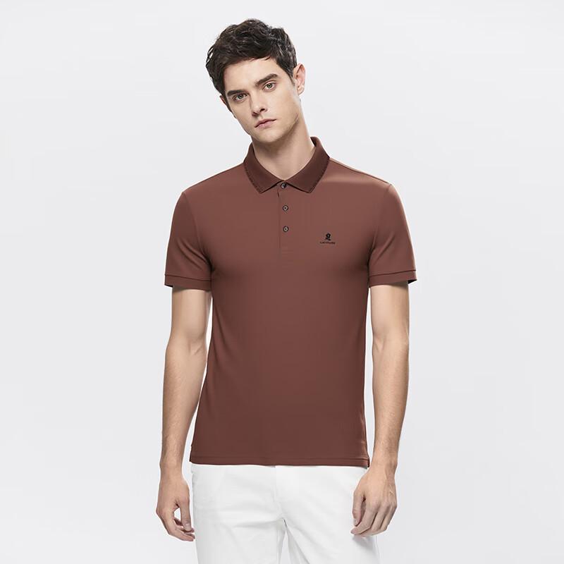 MONTAGUT Men's Summer Lightweight Cotton Blend Short Sleeve Polo Shirt
