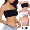 Reggiseno a fascia senza spalline con top a tubo da donna Intimo da donna Bralette senza spalline senza cuciture Reggiseni con petto avvolto vuoto