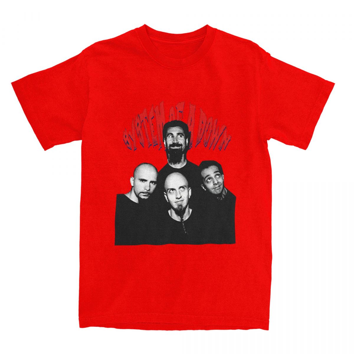 

Men Womens T Shirt System Of A Down T Shirts Popular American Heavy Metal Band Summer Tee Shirt Casual Pure Cotton Tops Gift S