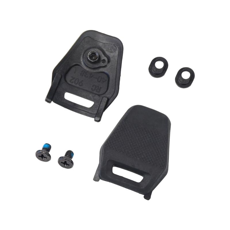 Light Weight Road Bike Shoe Replacement Heel Pad With Screws Universals Bike Shoe Heel Repair Accessories Enduring