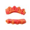 Colorful SEBS Five-Hole Toe Separator for Bunions and Overlapping Toes