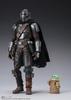 TAMASHII NATIONS Star Wars Mandalorian Grogu 150mm malovaná pohyblivá figurka SHFiguarts & (STAR WARS Mandalorian) Cca. ABS a PVC a tkaniny