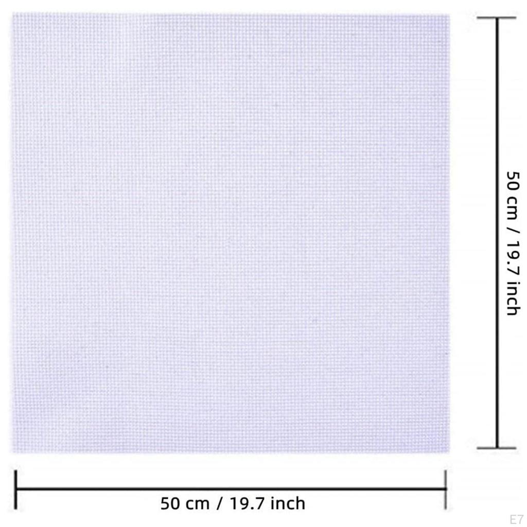 Sewing Fabric Canvas Cloth, Needlecrafts Crafts DIY Needlepoint Embroidery Accessories Cross Stitch