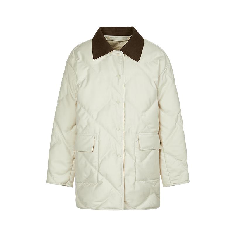 

LESS Women s H-Line Goose Down Puffer Coat S