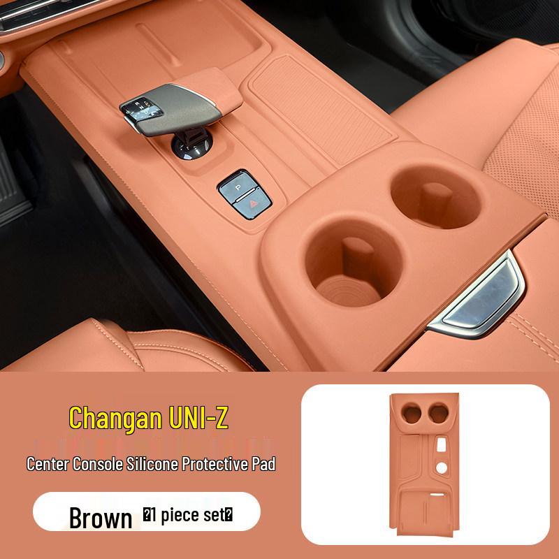 Changan UNIZ Silicone Interior Protectors: Door Handle, Window Lift Button, Gear Shift & Console Pads