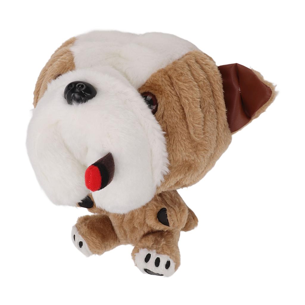 Golf Club Cover Cartoon Golf Putter Headcover Soft Protection Covers with Puppy Shape for Golf Course Home Decoration