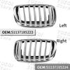 51137185223 51137185224 Car Front Bumper Mesh Grilles Left Right For BMW X5 X6 E70 E71 E72 2010- 2013 Auto Parts