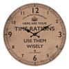 Civil Defence Wall Clock 30cm