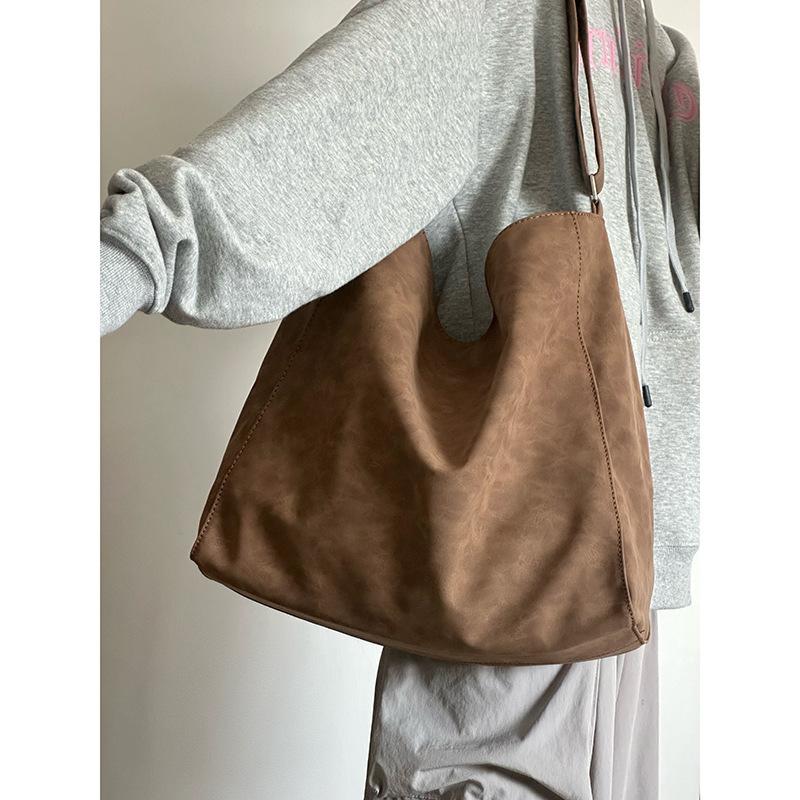 Lazy Style Large Capacity Bag for Women's New Commuting Tote Bag Single Shoulder Crossbody Bag