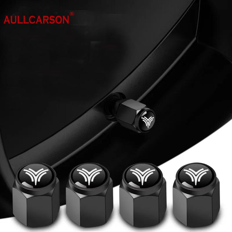For Neta V U S Pro Car Wheel Tire Air Valve Caps Stem Cover With Brand Accessories Stem Caps1