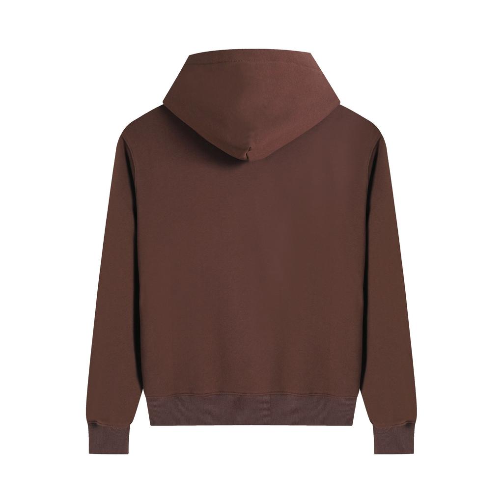 AMI 2025 Herbst/Winter Neu Kleines Schwarzes Logo Bestickt Hochwertige Baumwolle Kapuzenpullover Sweatshirt Paar-Kapuzenpullover