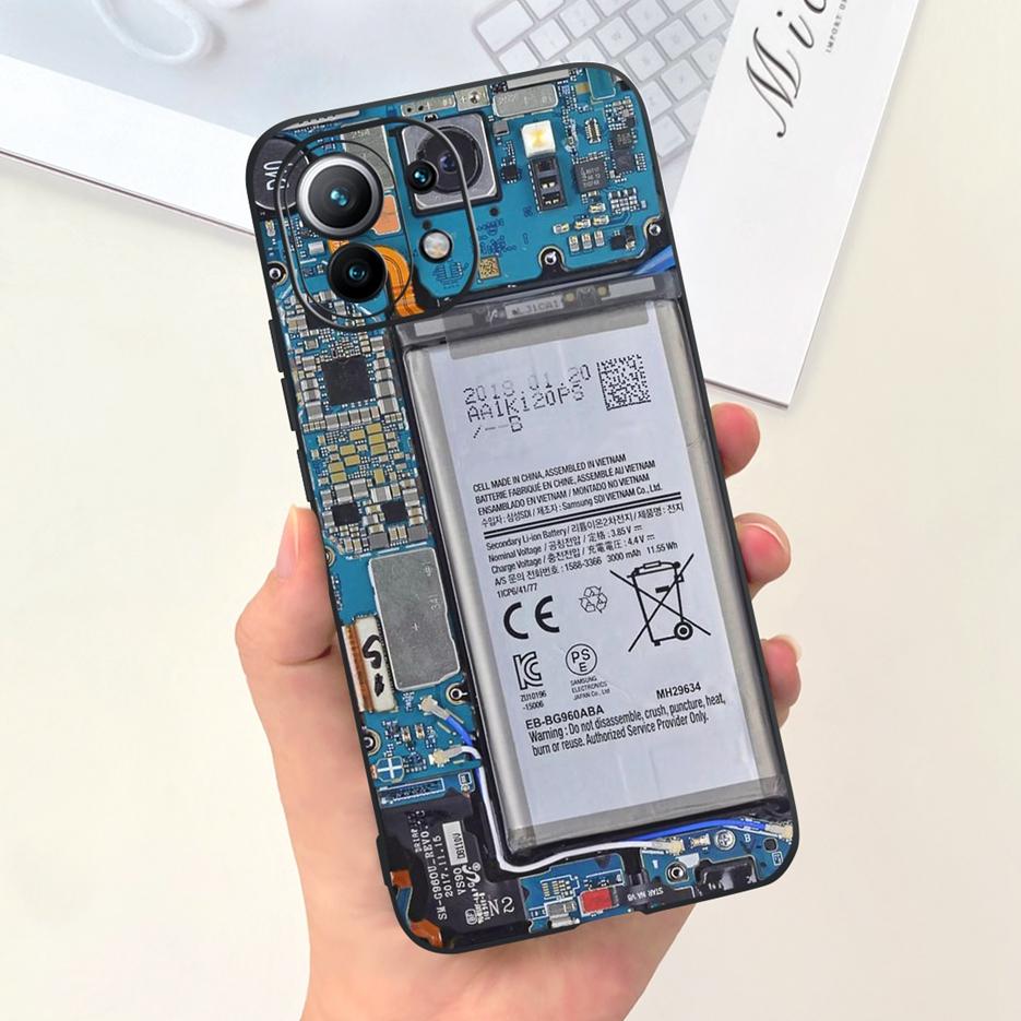 For Xiaomi Mi 11 Lite 5G Case Cute Fashion Painted Cover Soft TPU Phone Case For Xiaomi Mi 11 Pro Mi11 Lite 11Lite Fundas Bumper
