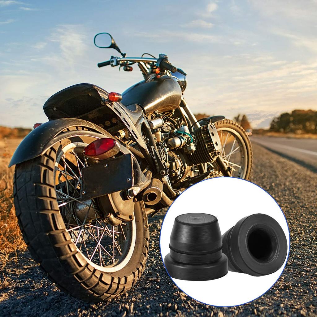 BBTO 60pcs Brake Bleeder Screw Cap Fitting Cap Rubber Dust Cover for Car Motorcycle