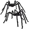 Realistische Große Schwarze Spinne Outdoor Spinnen Requisiten Halloween Dekoration Riesige Schwarze Plüschspinne für Innenhof Party