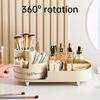 Rotating Cosmetics Storage Box Dressing Table Large Capacity Storage Lipstick Makeup Brush Skincare Organizing Shelving