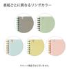 Kokuyo Sooofa Soft Ring Notebook A5 Irregular 4mm Graph Paper Pink S-SV738S4-P