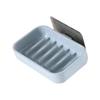 Double-layer Draining Soap Box Wall-mounted Soap BoxBathroom Seamless Adhesive Soap Box Soap Rack Soap Stand