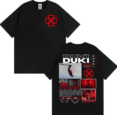 Rapper Duki Aleri World Tour 2025 Cover T Shirts Mens Clothing Harajuku Vintage Tshirt Casual ONeck High Quality T Shirt Tops