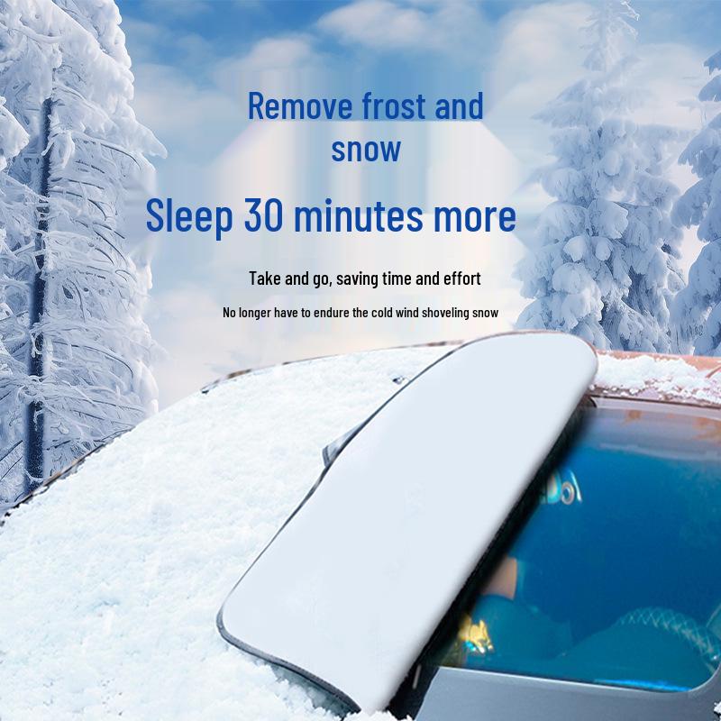 Winter Car Windshield Snow Cover: Front Protection Against Snow, Ice, and Frost