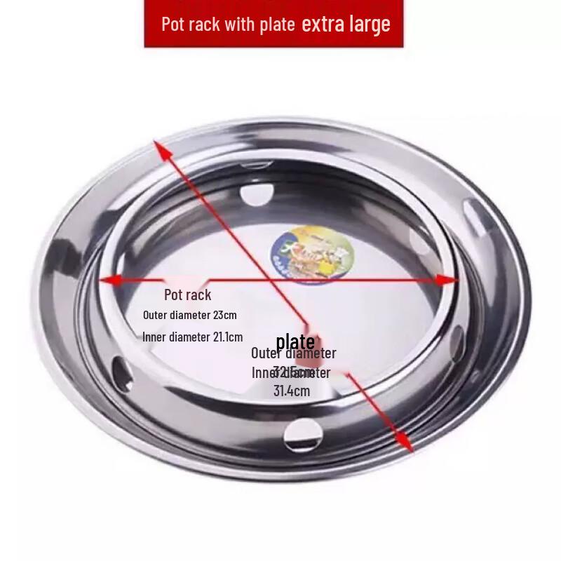 SPSR Stainless Steel Multi-Purpose Pot & Steaming Rack