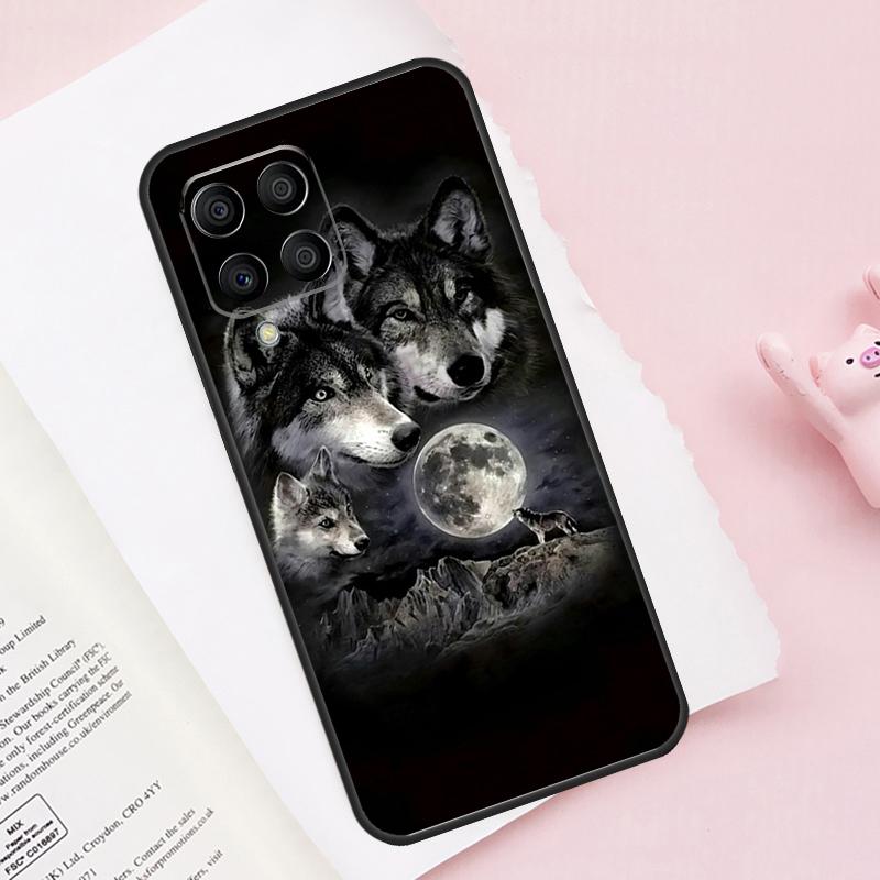 Animal Wolf Galaxy Case For Samsung Galaxy M13 M53 M16 M36 M56 M06 M52 M32 M12 M54 M34 M14 M35 M55 M15 M11 M31