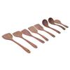 8Pcs Kitchen Tools Set Wooden Spatula Shovel Spoons Mixing Stirring Serving Utensils