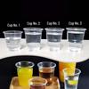 COFLYEE 300ml Disposable Plastic Water Cups