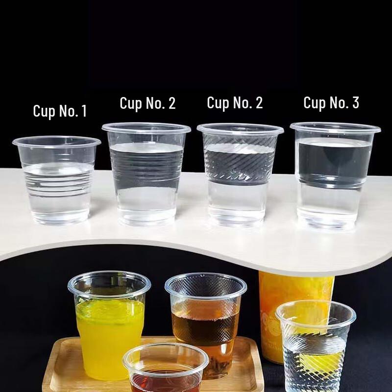 COFLYEE Disposable Plastic Cups