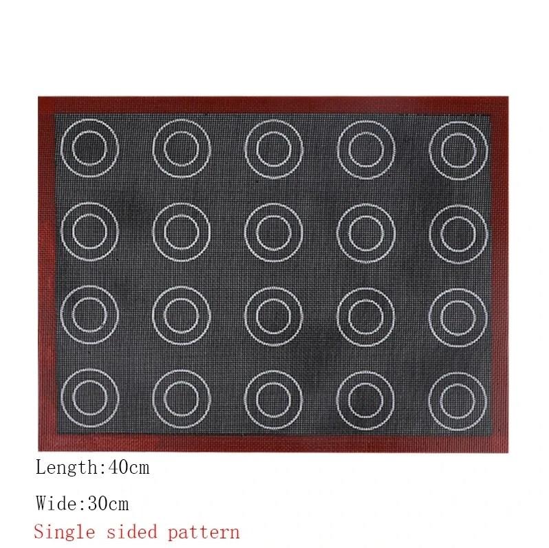 

Silicone Baking Mat Non-Stick Silicone Kneading Pads Reuseable Oven Liner For Pastry Cookie Bread Biscuits