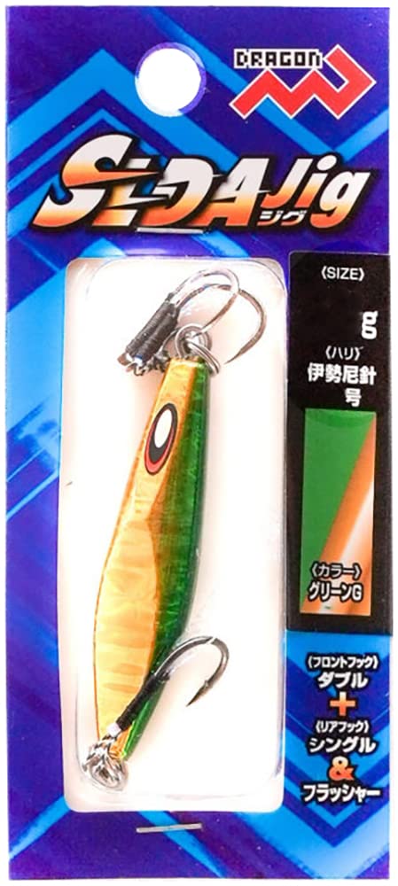 MARUSHINGYOGU (DRAGON) SLDA Jig 80g #Green G 80g