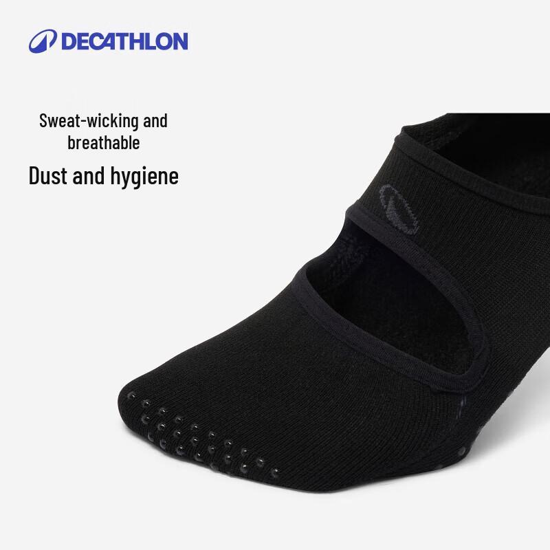 

Decathlon Women s Yoga Pilates Non-slip Socks 35-38