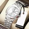 Watch For Woman Luminous Date Week Square Ladies Watch Stainless Steel Quartz Women's Watches Female Reloj