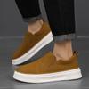 Fashion 2025 Soft Sole Solid Color Sneakers Comfortable Loafers Shoes Zapatos Men Breathable Shoes Men Mesh Non-Slip Vulcanized Shoes