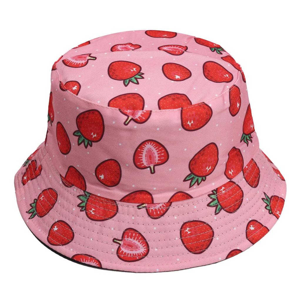 2026 Lemon Pattern Reversible Bucket Hat for Men & Women – Summer Sun Protection