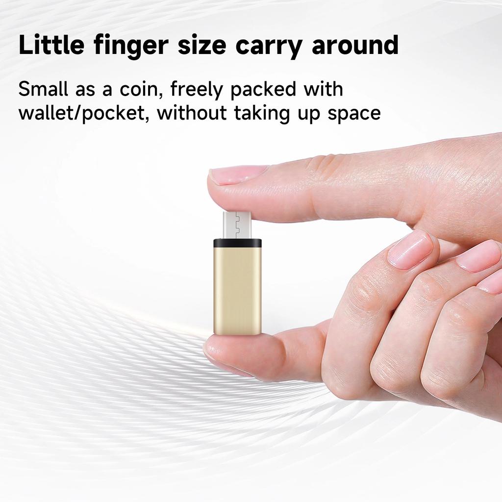 USB Type-C Adapter Type C To Micro USB Female To Male Converters Phone Adapter for Smartphone Tablet