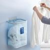 Wall-Mounted Foldable Mesh Laundry Hamper & Toy Storage Basket