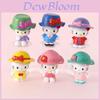 Pvc Hello Kitty Miniature Collectible Toy For Kids And Adults Collectors
