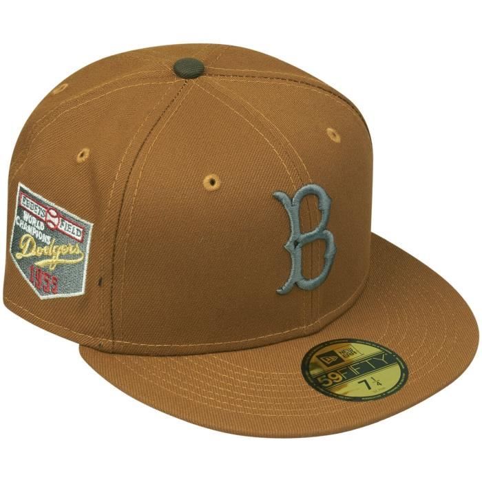 Casquette - New Era - 59Fifty - WORLD SERIES 1955 - Brun - Blanc - Sportswear