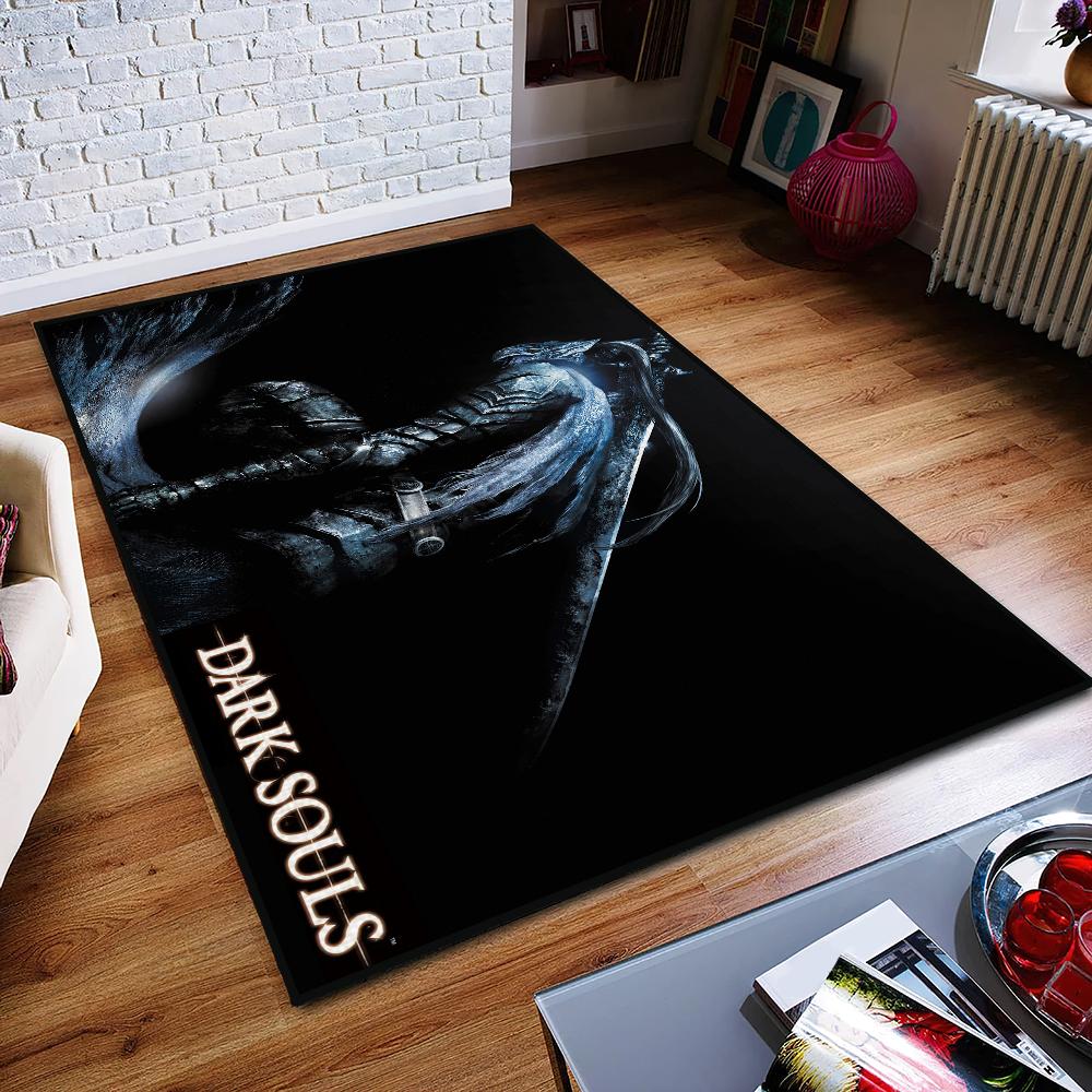 Hot Game The D-Dark Souls Door Mat Entrance Non-slip Washable Kitchen Carpet Living Room Hallway Rug Bathroom Decoration