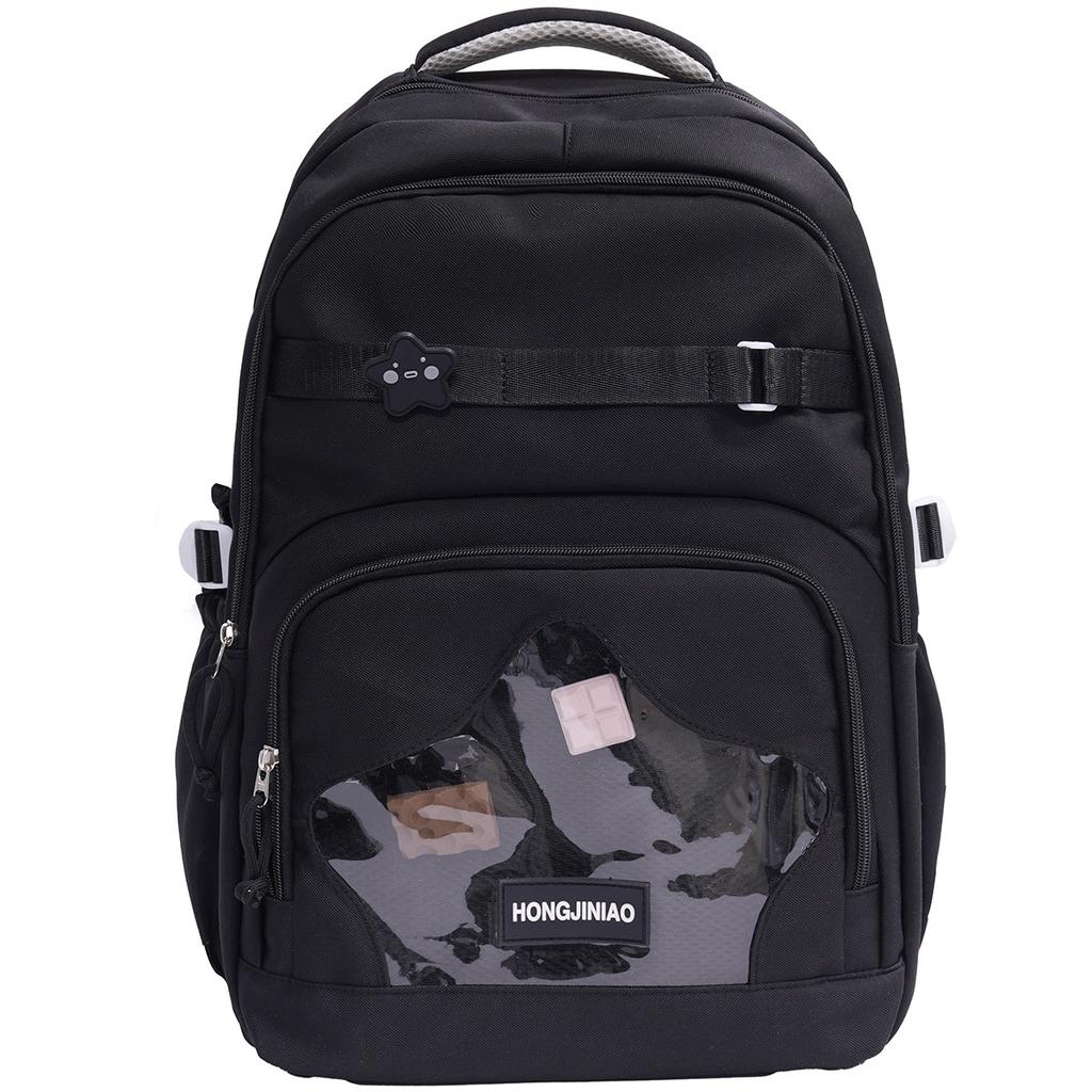 Schoolbag School Bag for Girls Junior High School Students Large Capacity High School Students Elementary School Students Grades 1-1 Lightweight