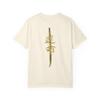 Japanese Samurai Katana Graphic Print T-shirt Destiny Kanji Streetwear Tee Dark Aesthetic Urban Unisex WoUnisex Fashion Casual Tops
