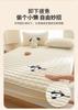 Anshuobao's new soybean fiber padded bed sheet, single piece panda embroidery all season universal mattress cover, protective cover, anti slip
