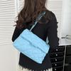 Damestas van KG Sewing Fashion met ketting, schoudertas, crossbodytas van PU-leer.