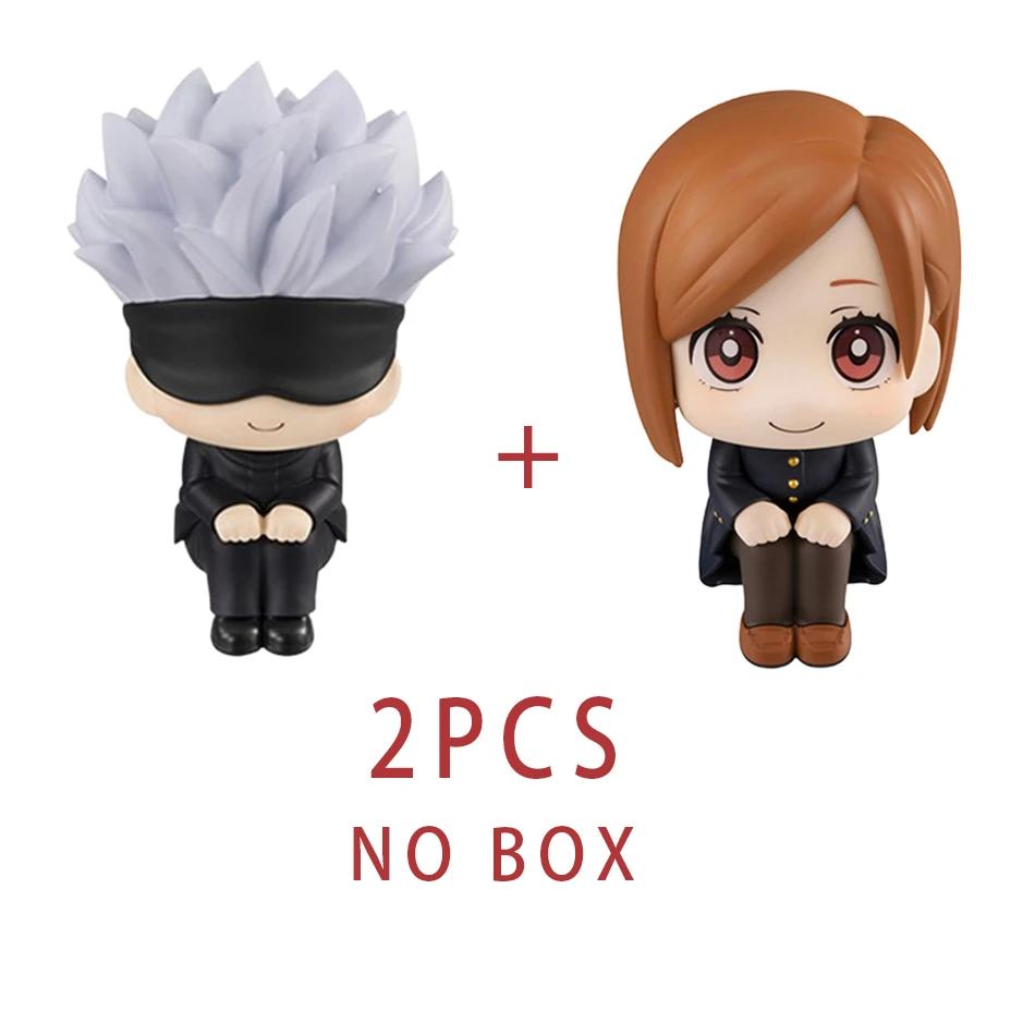 Anime Spell Battle Character Handheld Q Version Tiger Staff Yuren Gojo Gojo PVC Model Anime Peripheral Gifts Car Doll Ornament