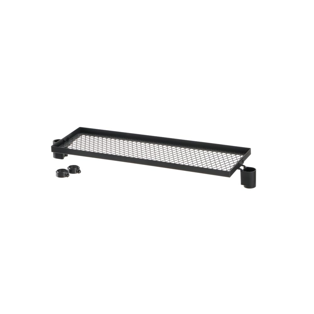 Richell Botany Hanging Pole Shelf, 60cm, Black, 170310, 4.5kg Weight Capacity, Indoor Flower Stand