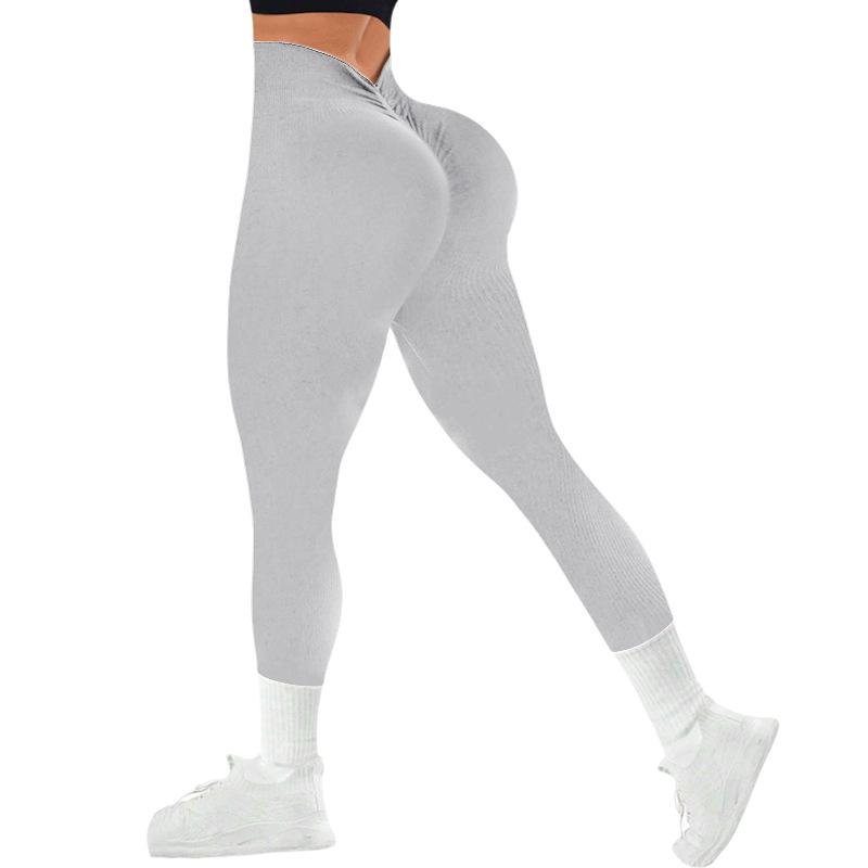 European & American High Waist Seamless Yoga Pants - Women's Slim Fit, Quick-Dry, Hip-Lifting Fitness Leggings