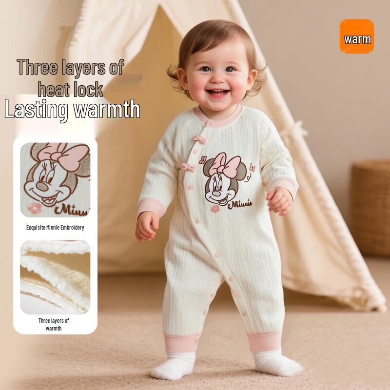 

Disney Kids Autumn/Winter Warm Cotton Romper 90/52