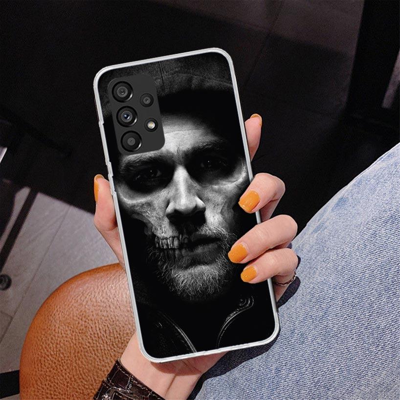 Sons Of Anarchy Black Phone Case For Samsung Galaxy A17 A16 A15 A14 A13 A57 A56 A55 A54 A53 A37 A36 A35 A34 A33 A26 A25 A24 A23